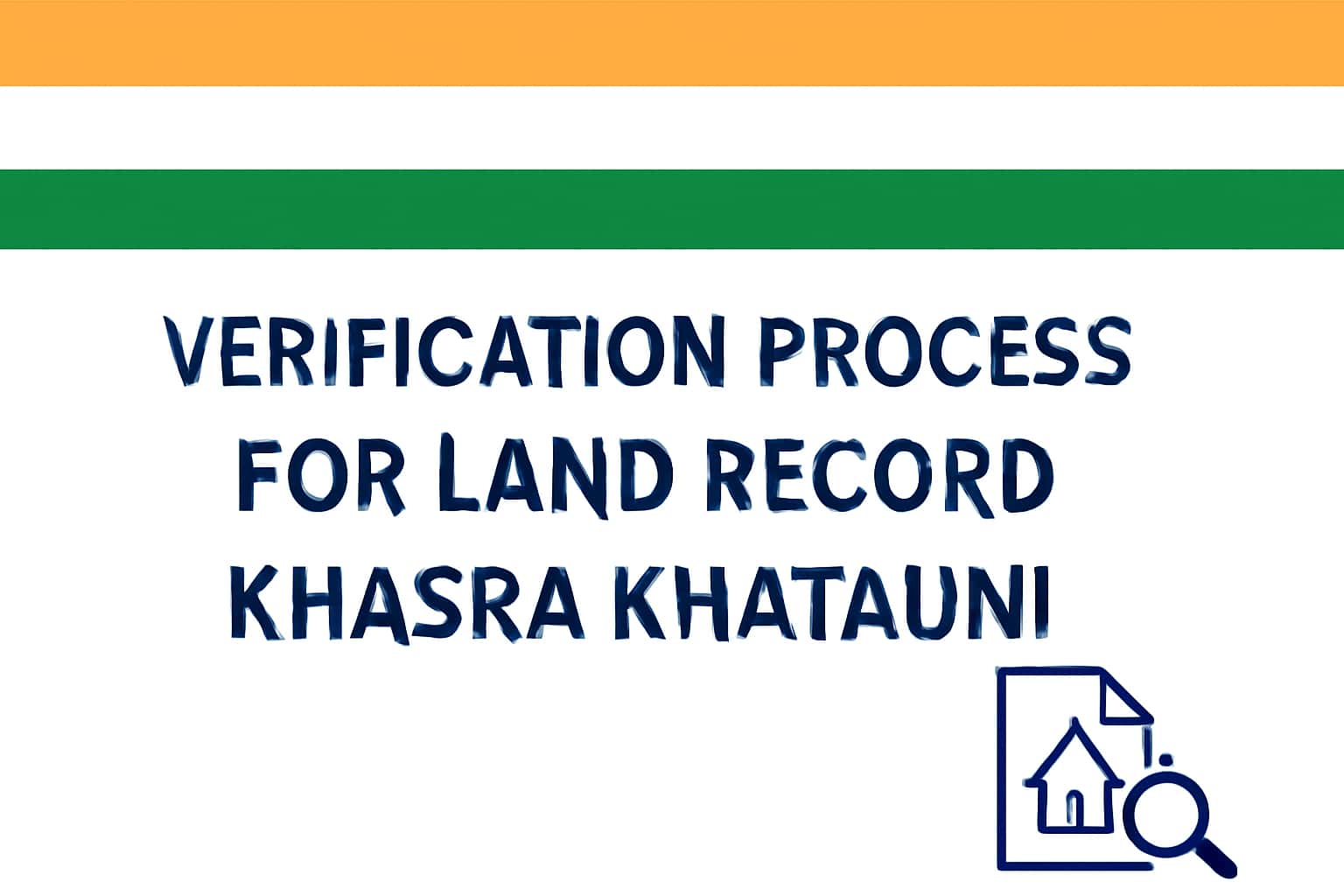 Verification Process for Land Record Khasra Khatauni